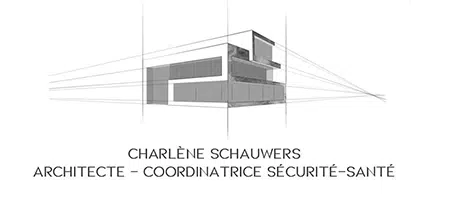 Logo de Charlène Schauwers, architecte et coordinatrice sécurité-santé